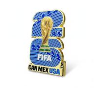 Official FIFA Limited Edition 2026 World Cup Host Nations Pin (All 3) - 1.5 inches - 2D Lacquered Enamel Inlay - Timeless Collectible - Zinc Alloy of