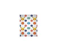 Badges Fleece Blanket Pokemon Multi One Size