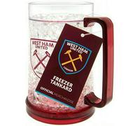 OFFICIAL FOOTBALL CLUB - FREEZER MUG Plastic Pint Beer Tankard Drinks Gift Mug