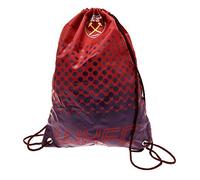 Official Football Merchandise - Sports Backpack with Adjustable Drawstring - Various Teams, West Ham United FC, 45 x 34cm