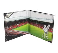 Official Football Stadium Leather Wallet Liverpool FC Black One Size