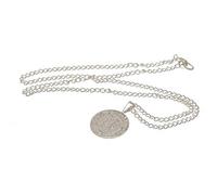 Official Football Team Gift Chelsea F.C. Silver Plated Pendant & Chain XL