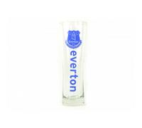 Official Football Wordmark Tall Pint Glass Everton FC Blue One Size