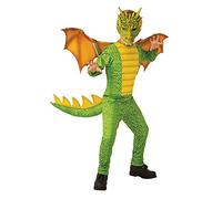 Rubie's Childs Dragon Costume 700926M000 Boys Halloween Mythical Fancy Dress Deluxe with Mask Multi