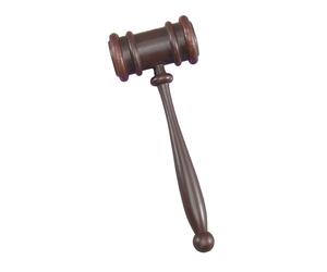 Official Forum BA1018 Gavel Hammer - Judge Costume Accessory for Halloween & Themed Parties
