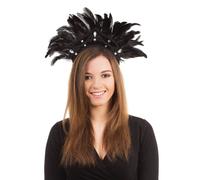 Official Forum Black Feather Carnival Headdress