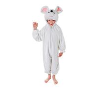 Official Forum CC033 Medium Childs Girls White Mouse Plush Costume