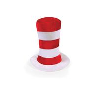 Official Forum Childs Red & White Striped Top Hat
