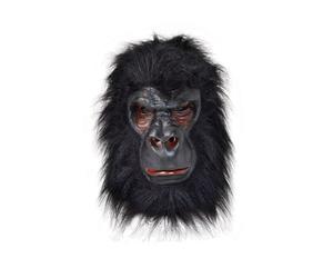 Official Forum Latex Gorilla Mask With Black Hair
