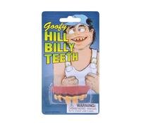 Bristol Novelty MD105 Hill Billy Teeth | Multicolor | Pack of 1, mens, Yellow/Brown/Pink, One Size