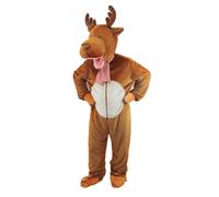 Official Forum Standard Adult Mens Big Head Reindeer/Moose Costume