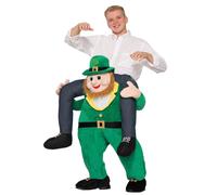 Official Forum Standard Adult Mens Leprechaun Piggyback Costume