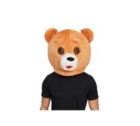 Bristol Novelty BM559 Teddy Bear Mascot Mask, Men, Women, Brown, One Size