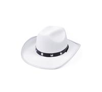 Official Forum White Cowboy Studded Hat