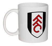 Official Fulham FC Football Crest Ceramic Coffee & Tea Mug (11oz) | Coffee & Tea