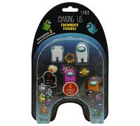Official & Fully Licensed Among Us Crewmate Figures 5 Pack v2