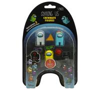 Official & Fully Licensed Among Us Crewmate Figures 5 Pack v4
