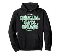 Official Gate Opener, Farming Family, Wives, Mom, Farm Funny Pullover Hoodie