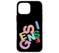 Official Genesis Colored Logo 3D Case for iPhone 16 Pro Max