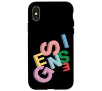 Official Genesis Colored Logo 3D Case for iPhone X/XS