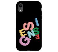 Official Genesis Colored Logo 3D Case for iPhone XR