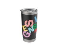 Official Genesis Colored Logo 3D Stainless Steel Insulated Tumbler