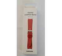 Official Geniune Samsung Galaxy Watch4 / Watch5 Hybrid Leather Band 20mm S/M Red