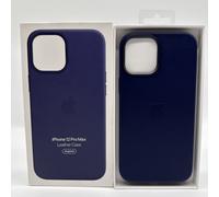 OFFICIAL GENUINE APPLE IPHONE 12 PRO MAX LEATHER MAGSAFE CASE DEEP VIOLET PURPLE