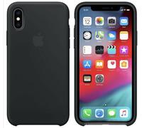 OFFICIAL GENUINE APPLE IPHONE X / XS SILICONE CASE COVER BLACK NEW MRW72ZM/A