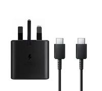 Official Genuine Samsung EP-TA800 UK Main Fast Charger Plug Adapter USB C Cable