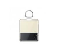 Samsung Galaxy Z Flip3 Clear Cover with Ring - Official Samsung Case - Plastic,Foldable, Transparent