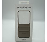 Samsung Galaxy Z Flip 5 Flap Eco Leather Case Etoupe - EF-VF731PAEGWW