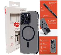 tech21 Evo Crystal for iPhone 15 Pro Max - Compatible with MagSafe - Impact Protection Case - Blue Titanium