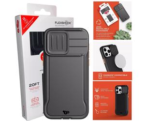 Official Genuine Tech21 (iPhone 15 PRO MAX) Rugged Case 2 Lanyards MagSafe Cover