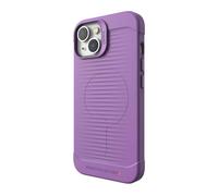 ZAGG Gear 4 Havana Snap D30 Protective Case Compatible with iPhone 14, Slim, Shockproof, Wireless Charging, (Purple)