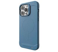 ZAGG Gear 4 Havana Snap D30 Protective Case Compatible with iPhone 14 Pro Max, Slim, Shockproof, Wireless Charging, (Blue)