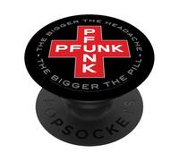 Official George Clinton PFUNK Logo Design PopSockets Adhesive PopGrip