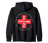 Official George Clinton PFUNK Logo Design Zip Hoodie