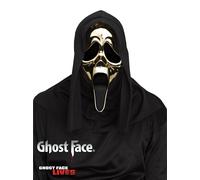 Gold Scream Mask Ghost Face Golden Masks Halloween Movie Adults Fancy Dress New