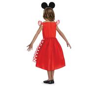 Official Girls Disney Minnie Mouse Red Childs Kids Licenced Fancy Dress Costume