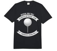 Official Golf Ball Retrieval Team Around Hole 3 Fun Design Comfort Colors Adult Heavyweight T-Shirt