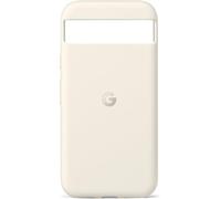 Official Google Pixel 8a Soft Touch Silicone Case - Porcelain (White)