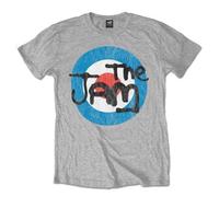 Official Grey T Shirt THE JAM Spray Bullseye VINTAGE Distressed XXL