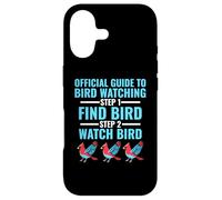 Official Guide To Bird Watching Birdwatching Birding Birder Case for iPhone 17