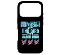 Official Guide To Bird Watching Birdwatching Birding Birder Case for iPhone 17 Pro