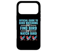 Official Guide To Bird Watching Birdwatching Birding Birder Case for iPhone 17 Pro Max