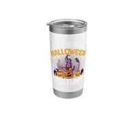 Official Halloween Costume Spooky Pumpkin Ghost Witch Hat Stainless Steel Insulated Tumbler