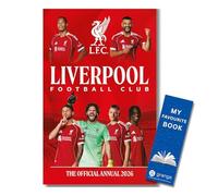 Official Hardback Liverpool FC Annual 2026 with FREE Bookmark