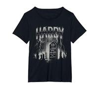 Official Hardy Here Lies Country Music T-Shirt, Women's Plus, Black, 3X