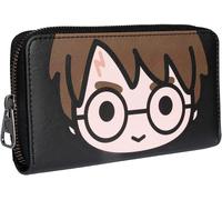 OFFICIAL HARRY POTTER CHIBI FACE ESSENTIAL LONG WALLET PURSE KAR
